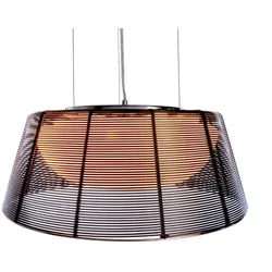 Deko-Light Pendelleuchte Filo Sat E27 390mm Schwarz 342032