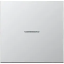Jung AL10911STRF KNX RF Taster, 1fach, Secure, Serie LS, Aluminium AL 1091 1ST RF