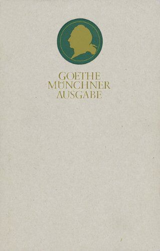 Goethe, Johann Wolfgang - Sämtliche Werke nach Epochen seines Schaffens: MÜNCHNER AUSGABE Band 10: Zur Farbenlehre - Preis vom 04.10.2026 03:51:26 h