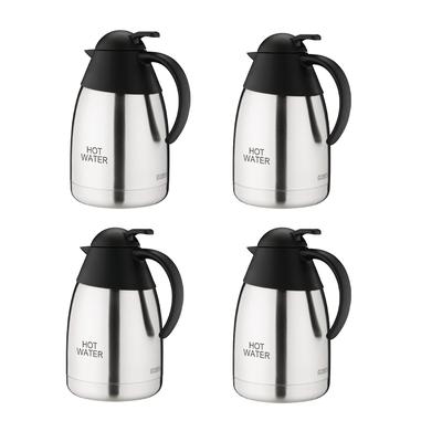 Gastronoble Thermoskanne Olympia 1,5L HOT WATER | Edelstahl und Polypropylen | 4 Kannen