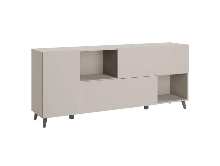 P & B Sideboard, Kaschmir, Kunststoff, 1 Fächer, 180x76x39 cm, stehend, Wohnzimmer, Kommoden & Sideboards, Sideboards