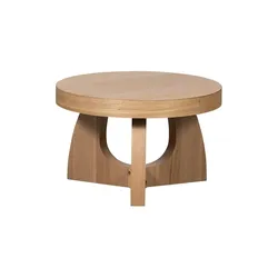 WOOOD Beistelltisch   ¦ holzfarben ¦ Maße (cm): H: 35  Ø: 55.0