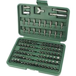 Brüder Mannesmann M29800 Bit-Set 100teilig Schlitz, Kreuzschlitz Phillips, Kreuzschlitz Pozidriv, Innen-Sechskant, Innen-Vierkant (Robertson), TORQ, Spanner,