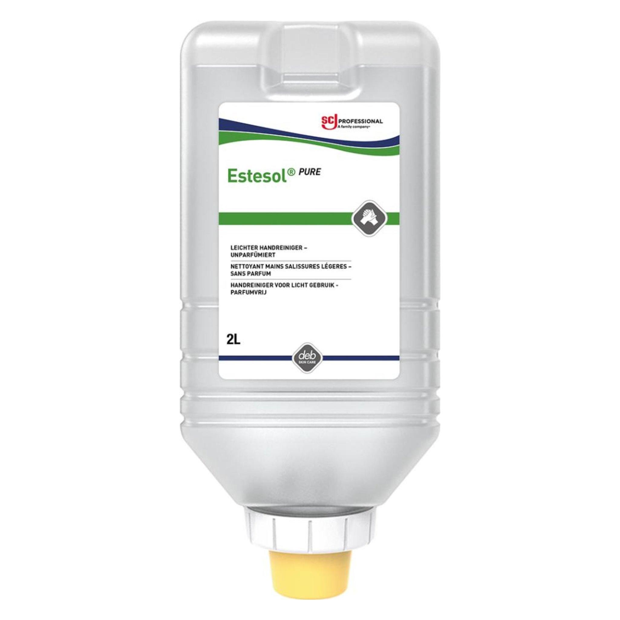 Deb Stoko SC Johnson Hautreiniger Estesol PURE 2000ml (Flüssigseife, 2000 ml) (PN82543A06)