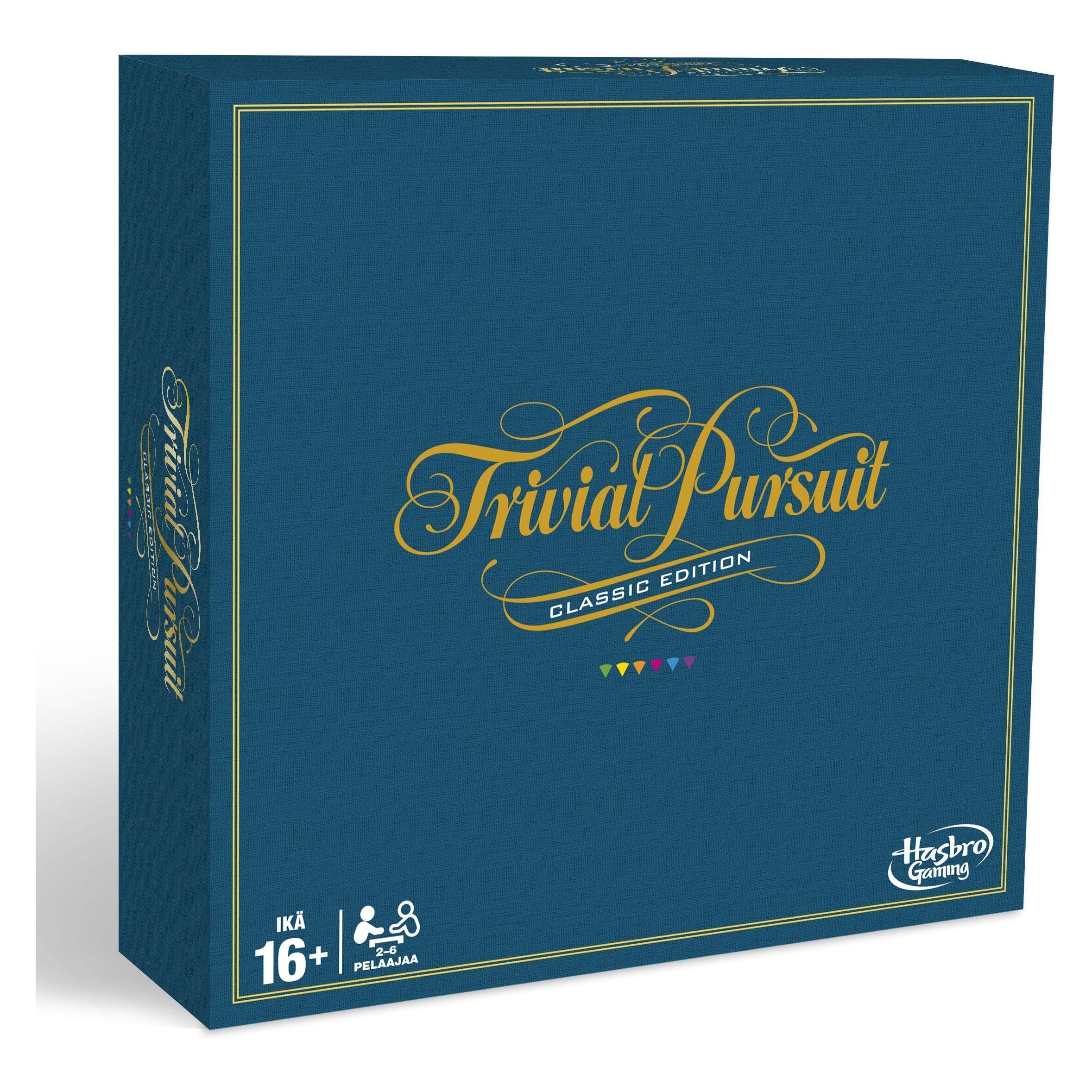 Hasbro Gaming Trivial Pursuit Game: Classic Edition Board game Educational (Finnisch, 2 - 6 Spieler) (298199)