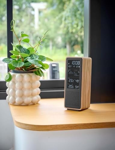 Thomson Weerstation WS102 met radio en Bluetooth, zwart