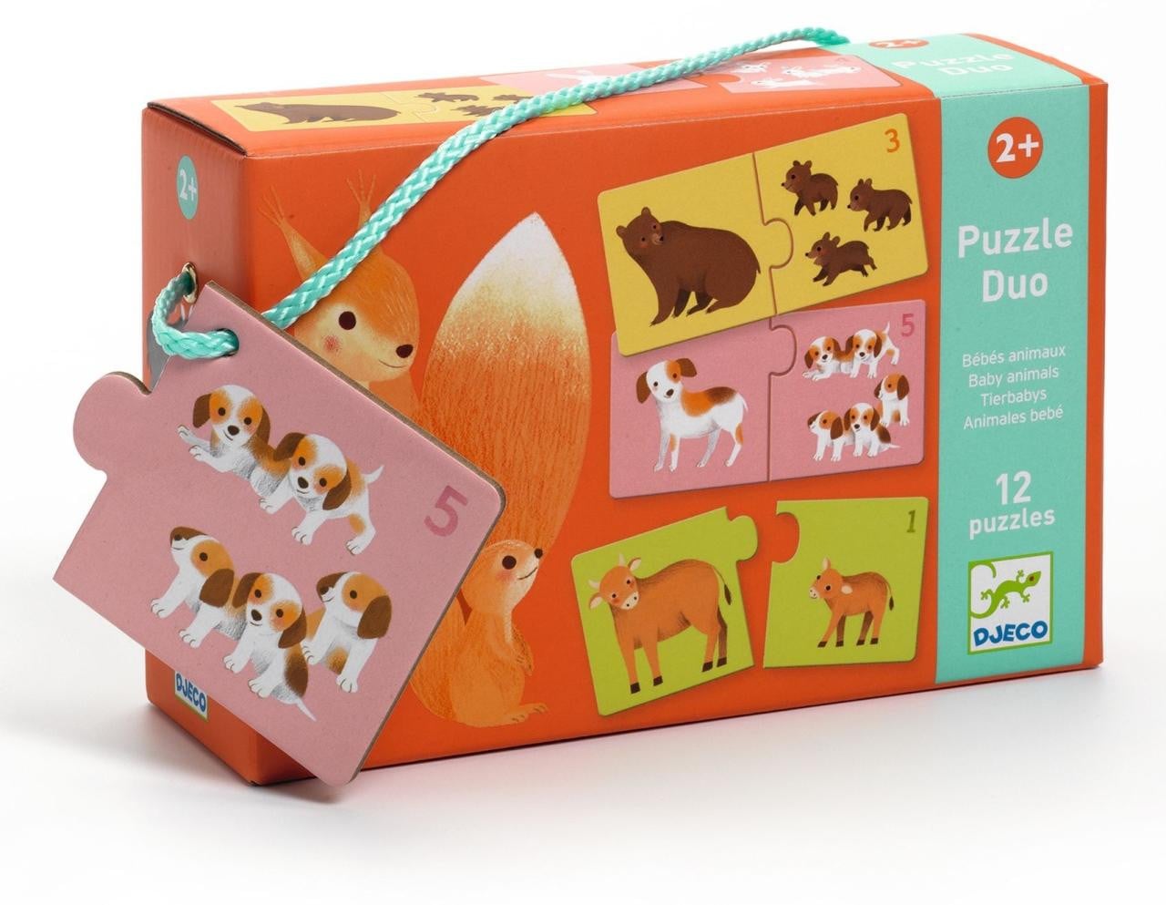 Djeco Puzzel duo koppeling moeder-kind