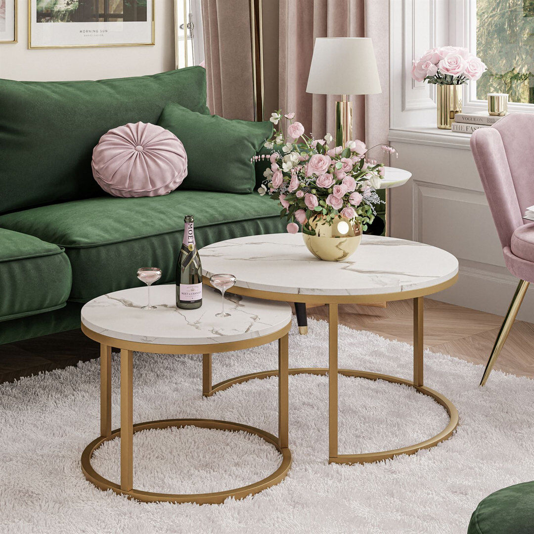 Metro Auburta Coffee Table Gold