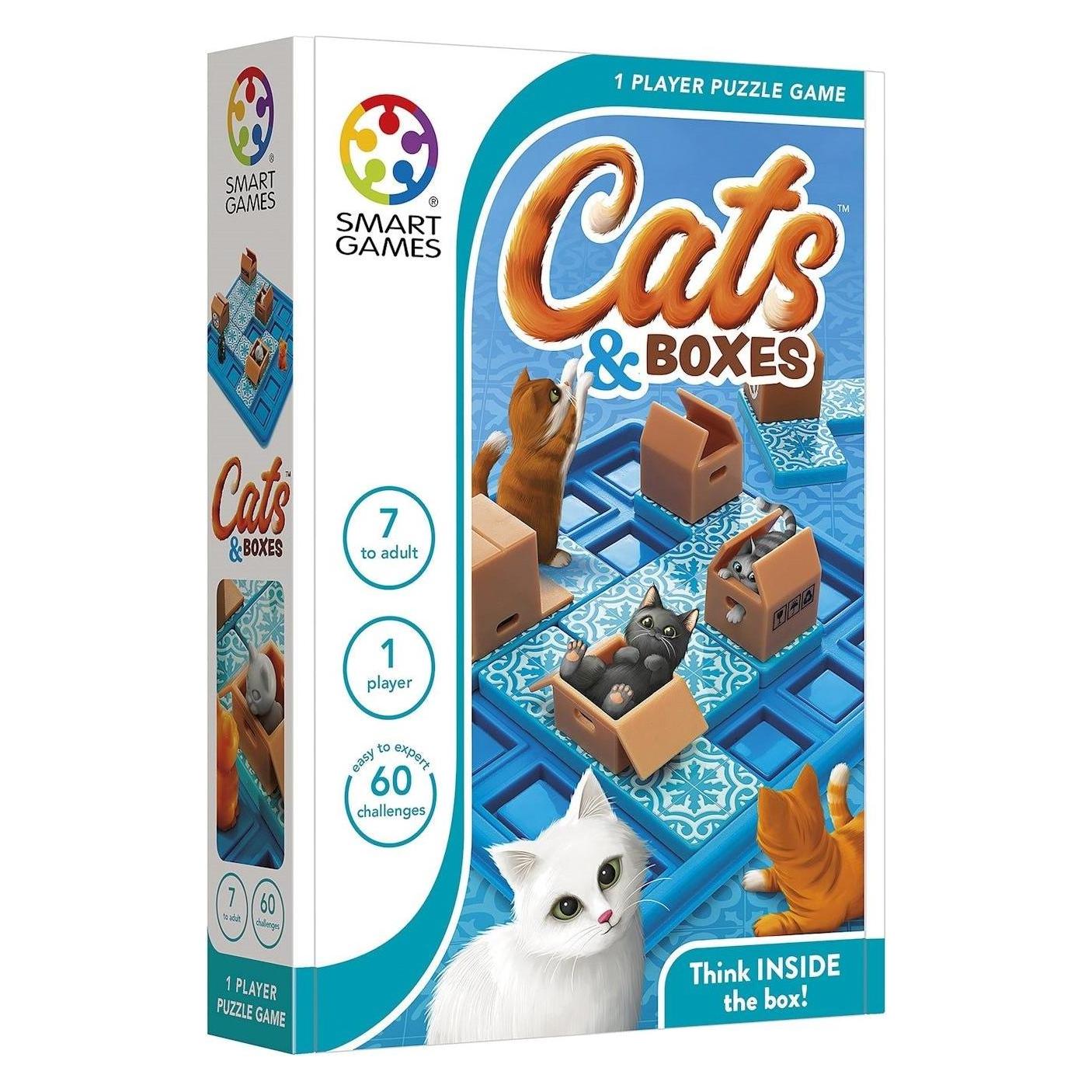 Smart Games Cats Boxes (Deutsch, Englisch, Französisch, Italienisch, 1 Spieler) (SG 450)