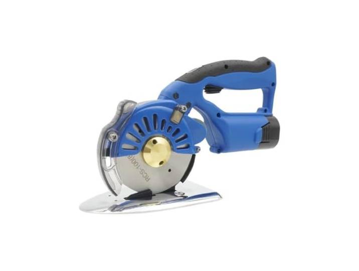 RS-100 Elektrische Schneidemaschine, Hand-Stoffschneider, Servo-Direktantrieb, elektrische Rundmesser-Schneidemaschine, 1400 U/min, 150 W, 27 mm Für den Heimwerkergebrauch