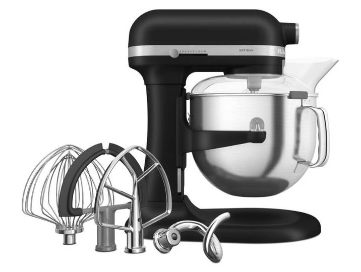 KITCHENAID Küchenmaschine 5KSM70SHXECA , matt schwarz, B:28,7cm H:41,9cm T:37,15cm, Küchenmaschinen, Küchenmaschine