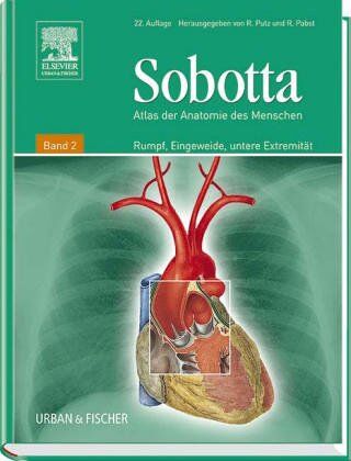 Johannes Sobotta - Atlas der Anatomie des Menschen, 2 Bde., Bd.2, Rumpf, Eingeweide, untere Extremität. 21. neu bearbeitete Auflage. - Preis vom 18.10.2026 15:28:09 h