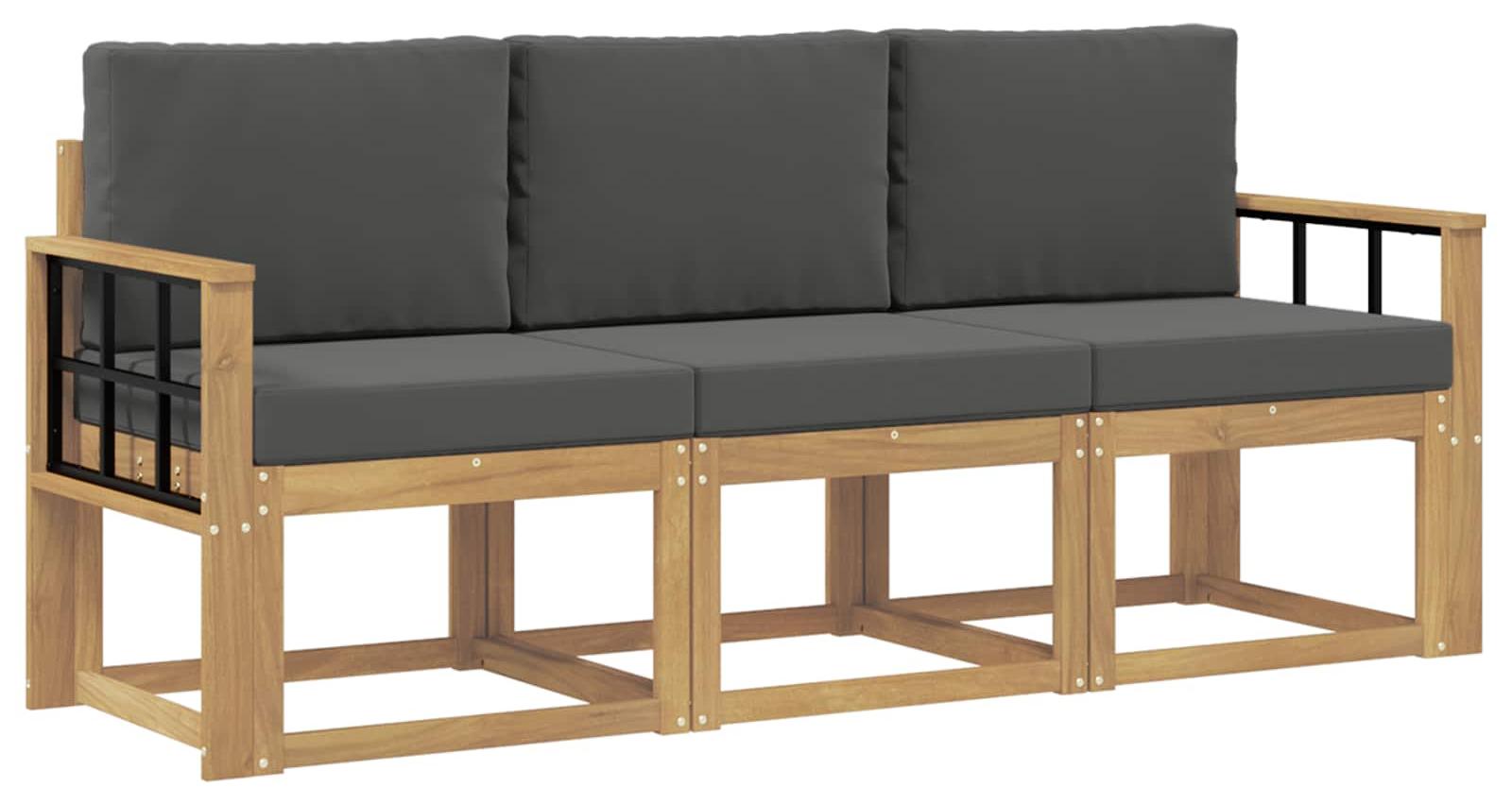 Outdoor-Sofagarnitur 3 pcs