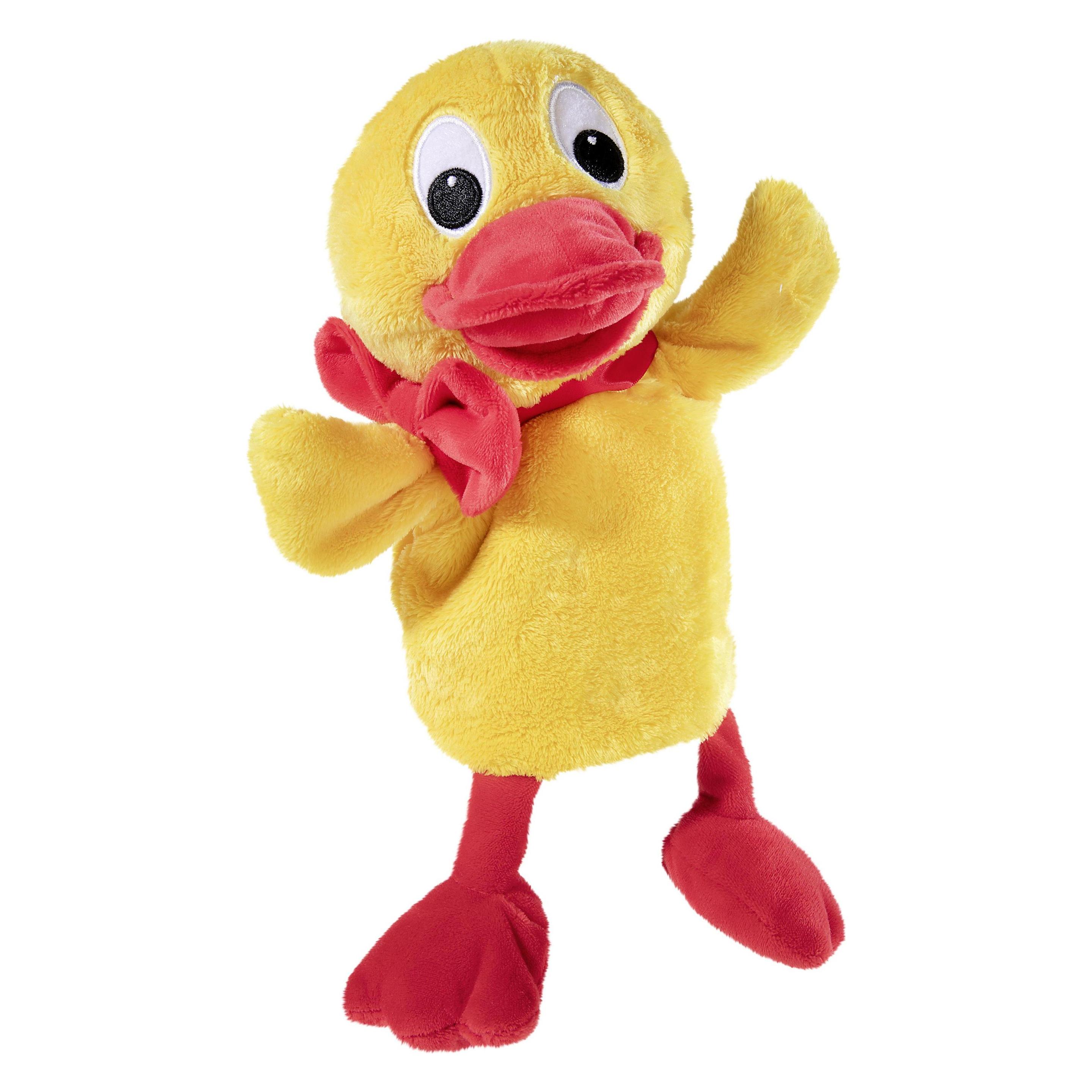 Magni Heunec & KG und Seine Freunde, Handpuppe Schnatterinchen GRS/PET Plüsch (643468)