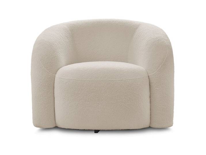 Sessel BOBOCHIC ELINA Boucle-Stoff beige