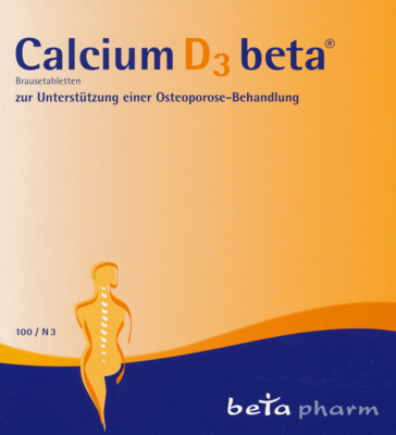 betapharm Arzneimittel GmbH CALCIUM D3 beta Brausetabletten 100 St 01842008