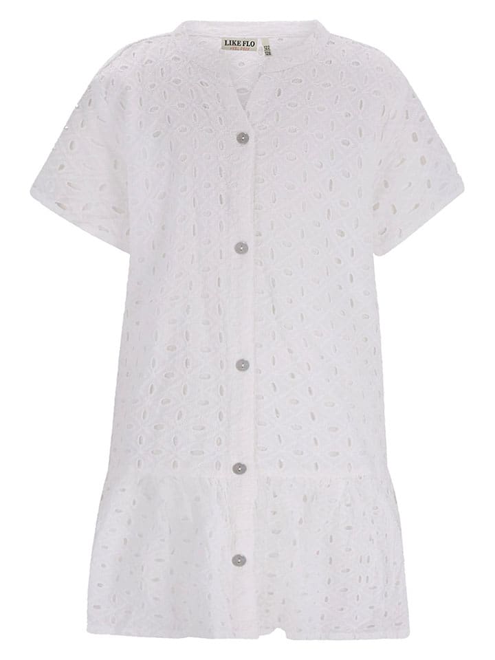 Like Flo Kleid "Mace" in Weiß - 146