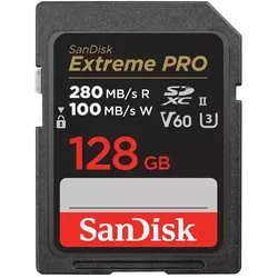 SanDisk SD Extreme Pro 128GB UHS-II 280MB/s V60
