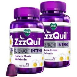 Doppelpack ZzzQuil Gute Nacht Intens 2X60 St