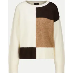 Strickpullover mit Colorblock Mehrfarbig 44