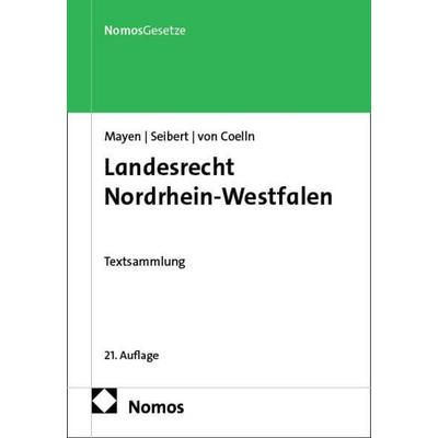 Landesrecht Nordrhein-Westfalen, Taschenbuch von , Nomos, 978-3-7560-2096-6