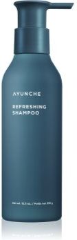 AYUNCHE Refreshing Shampoo champô refrescante para cabelo e couro cabeludo oleosos 350 g. Refreshing Shampoo
