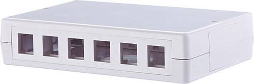 Metz Connect 1309190002KE 6 Port Netzwerk-Patchpanel Unbestückt 1 HE Unbestückt