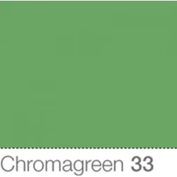 COLORAMA Hintergrund Chromagreen 1.35x11m #033 (Sperrgut)