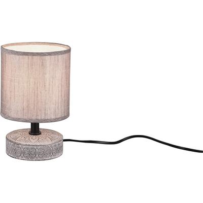 REALITY LEUCHTEN Tischleuchte "Marie", braun, 1, Ø 13cm H: 21cm, Leuchten, Tischleuchte