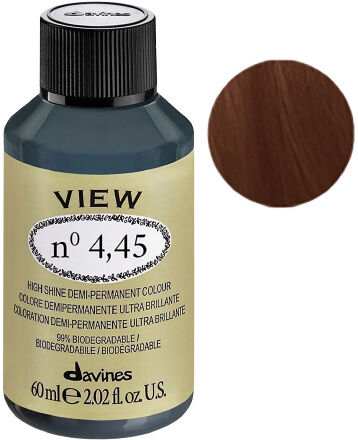 Davines View High Shine Demi-Permanent Color 60 ml 4.45