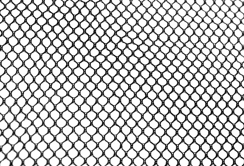Delphin Filet PE de rechange avec rebords pour carrelet 100x100cm Silver, Black, Gray, Olive 100x100cm