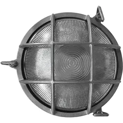 Nordlux, Gartenbeleuchtung, Polperro, Wandleuchte, Nickel (E27, IP64)