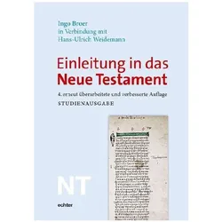 Einleitung in das Neue Testament, Fachbücher von Hans-Ulrich Weidemann, Ingo Broer