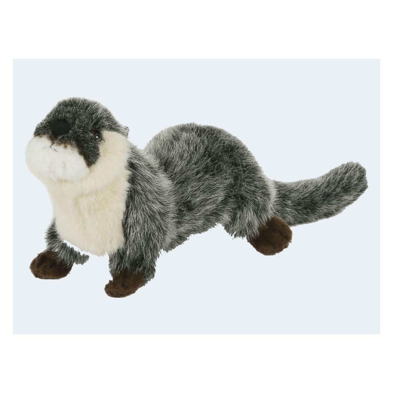 Semo Unbekannt Stofftier Fischotter, grau, 30 cm, Kuscheltier Plüschtier, Otter (30 cm) (ZZTB06-11)
