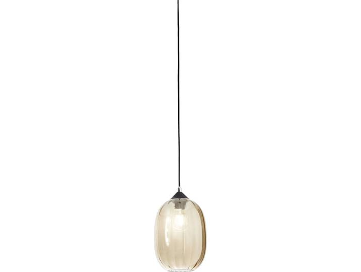 Designer-Pendellampe Giberti Luce Giulia L Glas cognac B: 20 cm, E27