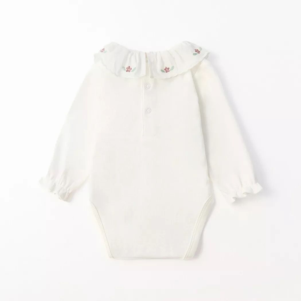 Sfera - Body, 6 Monate, Ecru