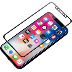 KMP Protective Glass (1 Stk., Apple iPhone X), Smartphone Schutzfolie