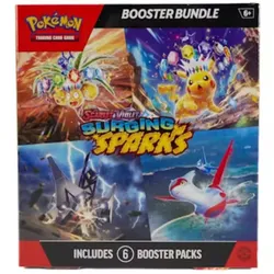 Pokemon Scarlet & Violet Surging Sparks 6-Pack Booster Bundle