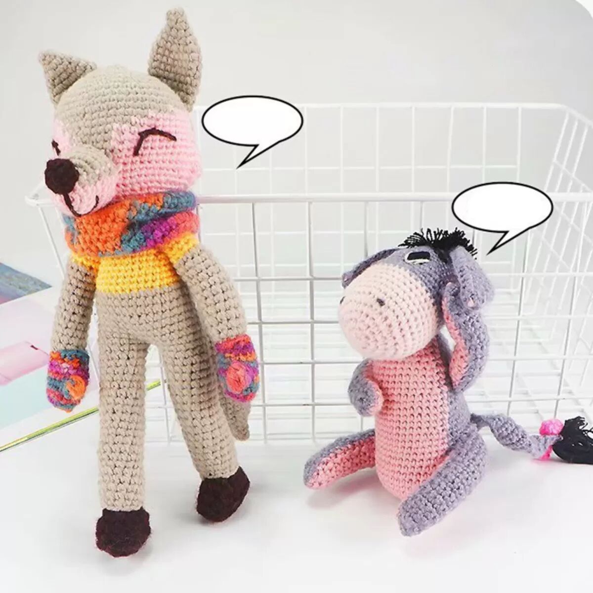 INF 12 Pelotes de Laine Colorées - Fil Doux de Lait Coton Crochet Tricot DIY