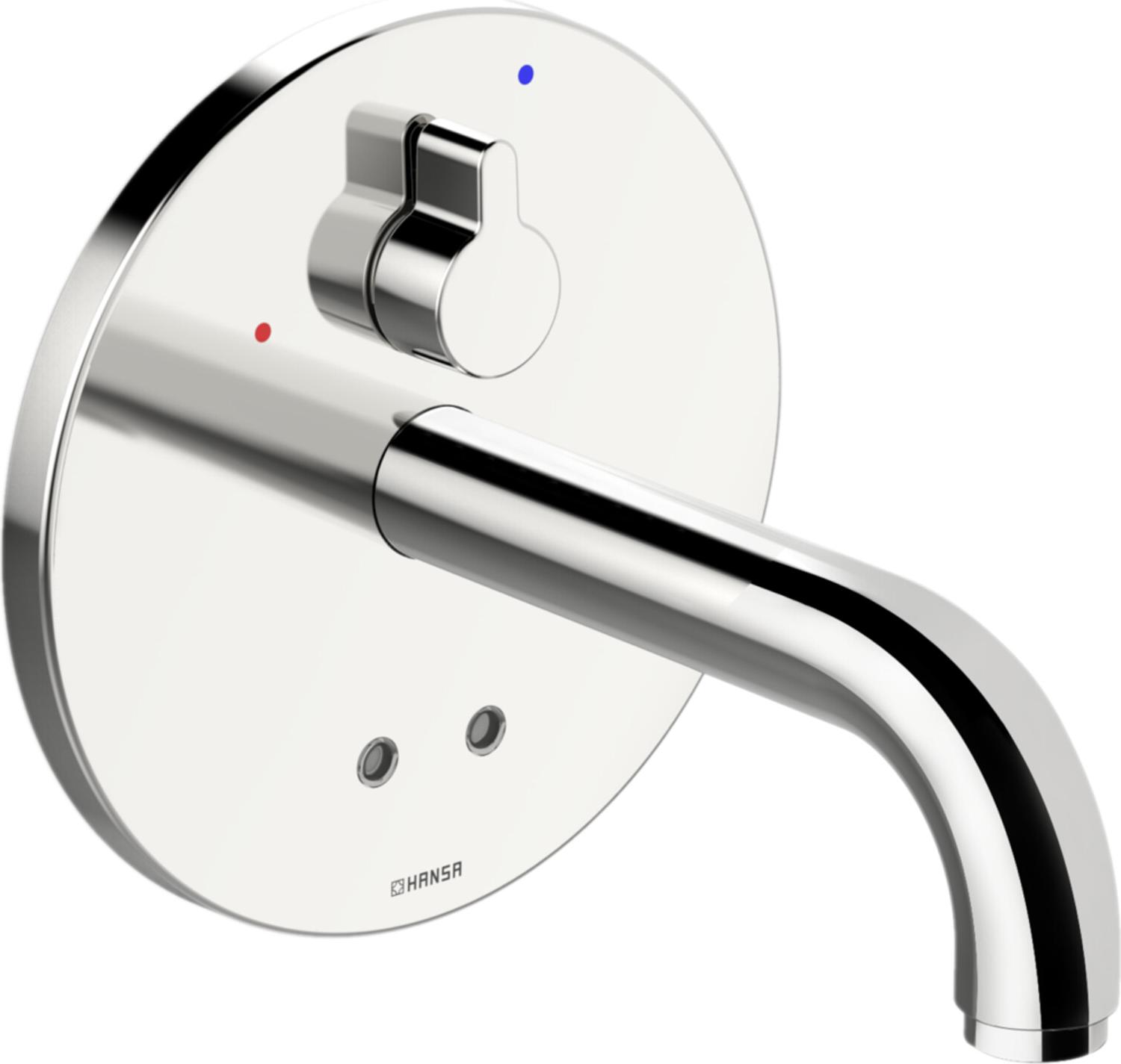Hansa Fertigmontageset HANSAELECTRA A 170mm, UP-WT-Arm., Batteriebetr., chr