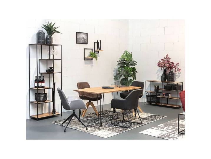 Esstisch Nessi 160cm Braun