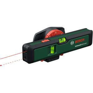 Bosch Wasserwaage 0603663JZ0, UniversalWallLevel, mit Laser, 15,9cm, 2 Libellen, 5m Laserlinie, 20m Laserpunkt