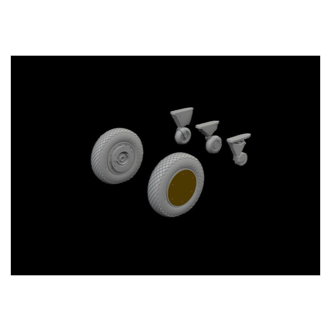 Eduard FM-1 wheels 1/48 (648944)