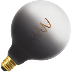 Bailey Colour | LED Globelamp | Großes Leuchtmittel E27 Dimmbar | 4W (ersetzt 15W) Rauchglas
