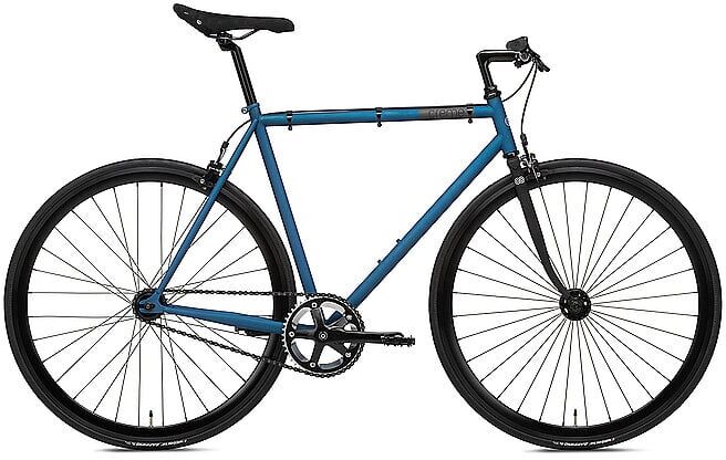 CREME Herren Urbanbike Vinyl Uno Singlespeed blau   55 M