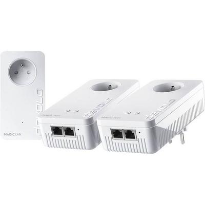 Devolo Magic 2 WiFi 6 next Powerline WLAN Multiroom Starter Kit 07195 Powerline, WLAN 2400 MBit/s