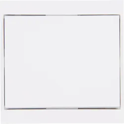 Kopp 620713089 MALTA - Kreuzschalter, Farbe: arktisweiß