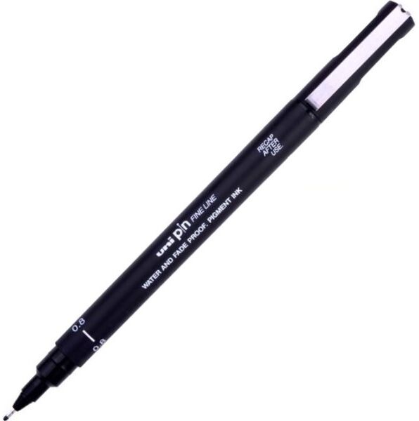 Uni Pin Fineliner   0,8 Mm   Sort