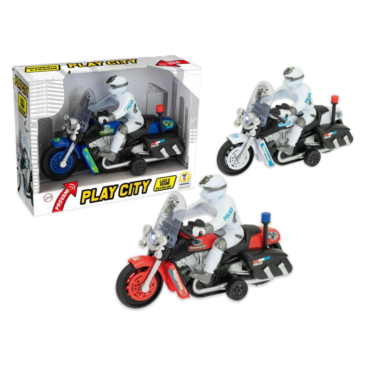 Teorema Play City - Moto Police Lights And Sounds (52491382)