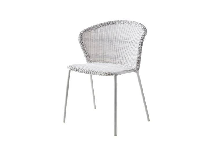 Cane-line Lean Stuhl White Grey, Cane-Line Weave